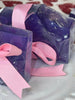 ANGEL Soap with sweet ribbon. Each angel soap is made with Lavender essential oils.