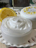 Lemon and Green Tea Shea Butter Lotion. Buttery soft, filled with vitamins and silky smooth natural ingredients.